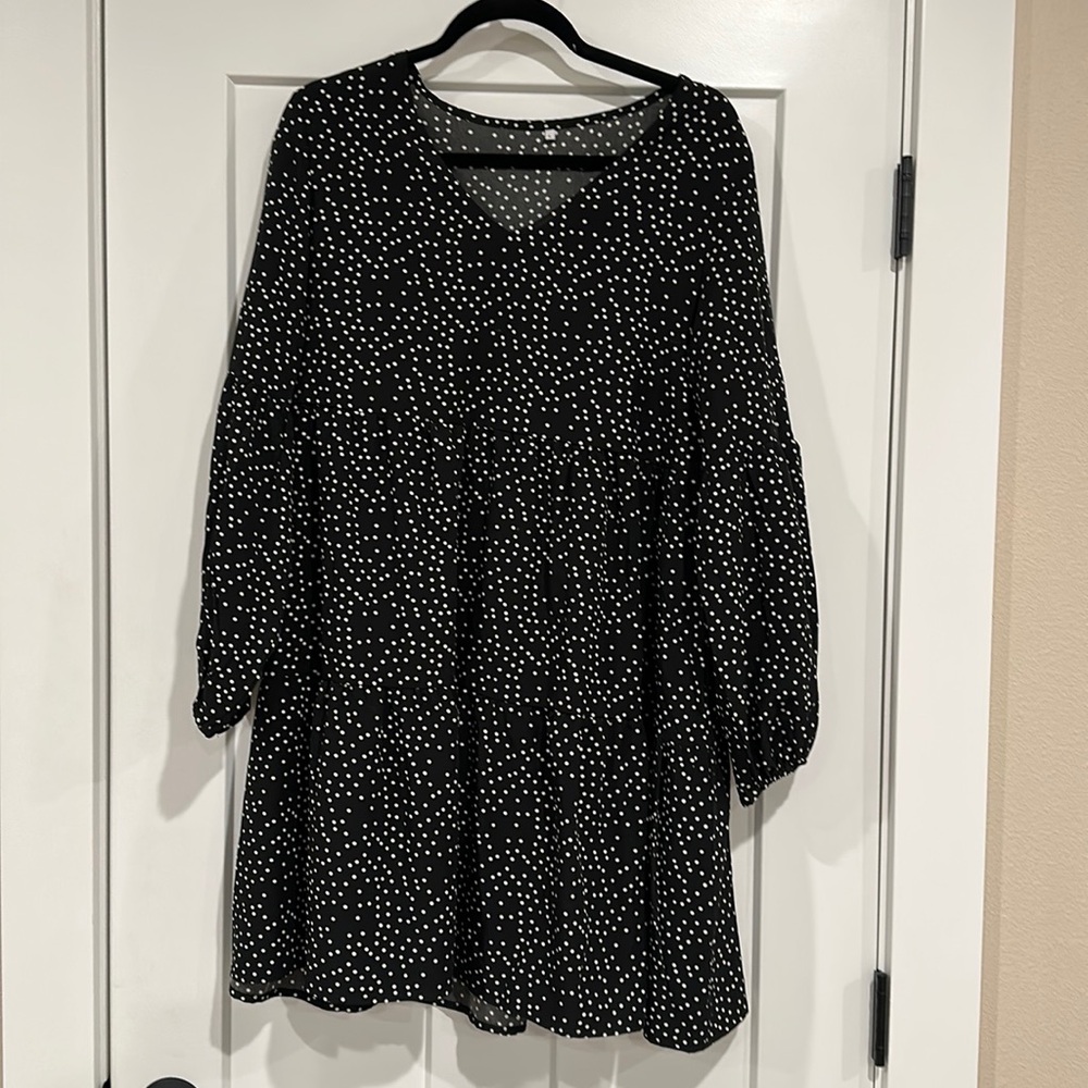 Polka Dot Midi Dress